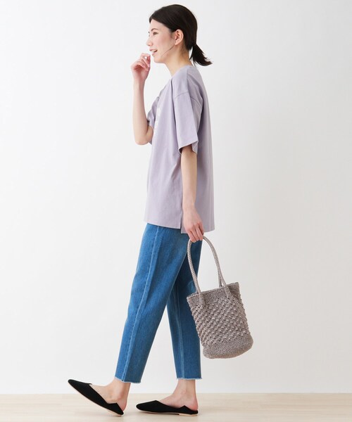 SHOO・LA・RUE(シューラルー)の「◆PPコードトート(トートバッグ・レディース・シルバー/ガンメタ/ブラック・00)」の7枚目の写真