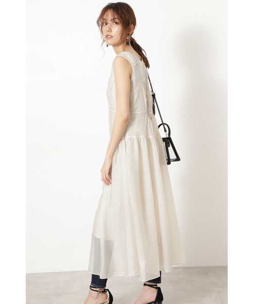 JILL STUART（ジルスチュアート）の「◆アヴイルワンピース（ワンピース・レディース・ブラック/ホワイト・2/0）」の11枚目の写真