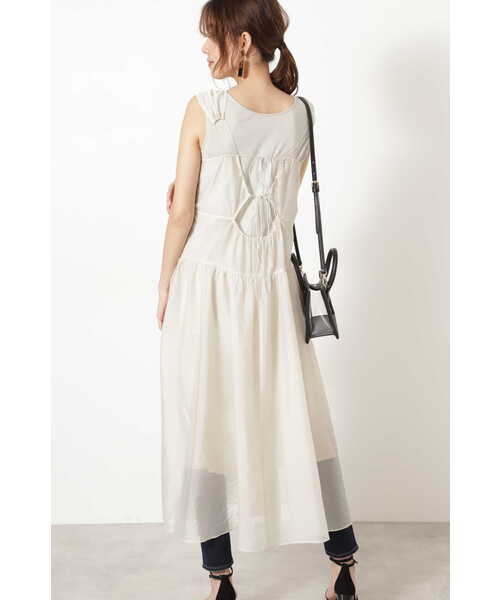 JILL STUART（ジルスチュアート）の「◆アヴイルワンピース（ワンピース・レディース・ブラック/ホワイト・2/0）」の12枚目の写真