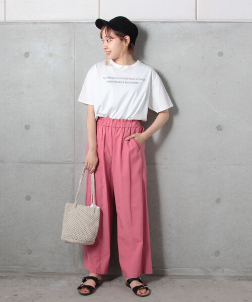 fredy repit（フレディレピ）の「PHOTOプリントTシャツ（フォトT）（Tシャツ/カットソー・レディース・キナリ/オフホワイト/アイボリー・38）」の12枚目の写真