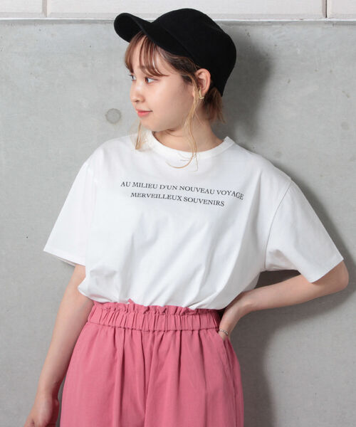 fredy repit（フレディレピ）の「PHOTOプリントTシャツ（フォトT）（Tシャツ/カットソー・レディース・キナリ/オフホワイト/アイボリー・38）」の19枚目の写真