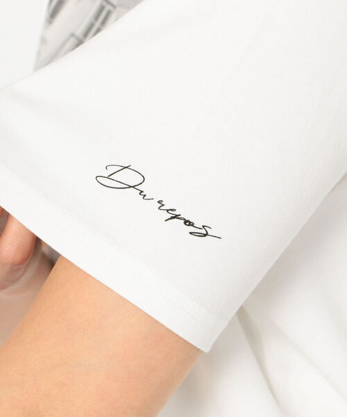 fredy repit（フレディレピ）の「PHOTOプリントTシャツ（フォトT）（Tシャツ/カットソー・レディース・キナリ/オフホワイト/アイボリー・38）」の6枚目の写真