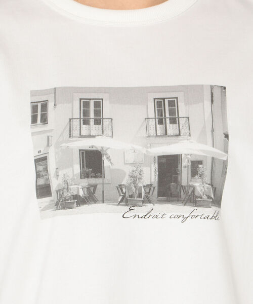 fredy repit（フレディレピ）の「PHOTOプリントTシャツ（フォトT）（Tシャツ/カットソー・レディース・キナリ/オフホワイト/アイボリー・38）」の10枚目の写真