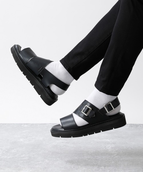 RAGEBLUE（レイジブルー）の「ボリュームソール/ストラップサンダル/950646（サンダル・メンズ・ブラック/パイソン・MEDIUM/LARGE）」の9枚目の写真