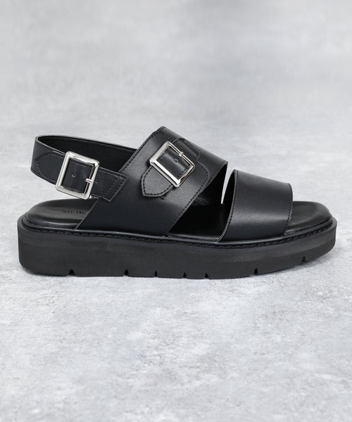 RAGEBLUE（レイジブルー）の「ボリュームソール/ストラップサンダル/950646（サンダル・メンズ・ブラック/パイソン・MEDIUM/LARGE）」の20枚目の写真