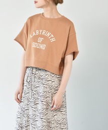 RETRO GIRL | ロゴウラケショートプルオーバー(Tシャツ/カットソー)