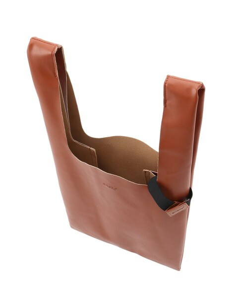 anello（アネロ）の「◆anello/アネロ ALTON レザータッチ トートバッグ（エコバッグ/サブバッグ・レディース・ライトブルー/キャメル/ブラウン系/ダークグレー/ネイビー/ブラック/シルバー/ピンク系/ピンク系その他/グリーン・99）」の18枚目の写真