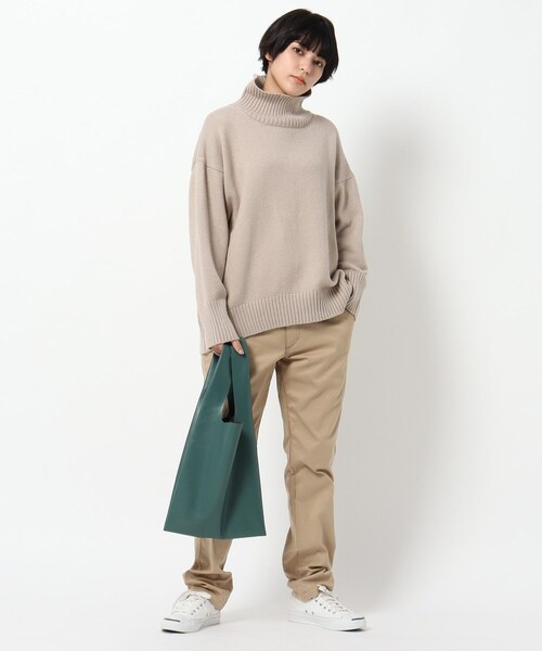 anello（アネロ）の「◆anello/アネロ ALTON レザータッチ トートバッグ（エコバッグ/サブバッグ・レディース・ライトブルー/キャメル/ブラウン系/ダークグレー/ネイビー/ブラック/シルバー/ピンク系/ピンク系その他/グリーン・99）」の20枚目の写真