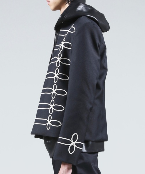 GalaabenD（ガラアーベント）の「バレンシアギャバナポレオンジャケット（その他アウター・メンズ・ブラック/ブラック×ホワイト・M/L）」の9枚目の写真