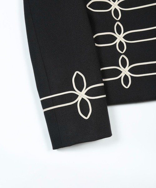 GalaabenD（ガラアーベント）の「バレンシアギャバナポレオンジャケット（その他アウター・メンズ・ブラック/ブラック×ホワイト・M/L）」の17枚目の写真