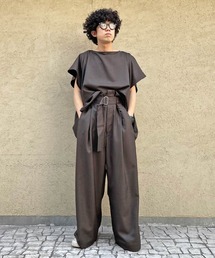 HED MAYNER 21SS CAPWOVEN SHIRT カットソー S HED MAYNER(ヘドメイナー) / 21SS/CAPWOVEN SHIRT/カットソー/S