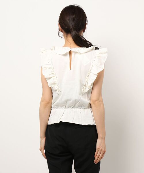 SHOULDER FRILLS トップス　moussy MOUSSY | SHOULDER FRILLS トップス (その他トップス ) |SHEL