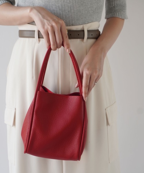 ammy.（エイミードット）の「【 ammy. / エイミードット 】3WAY ショルダーバッグ / ハンドバッグ（ハンドバッグ・レディース・ホワイト/ブラック/ベージュ/グリーン/ブラウン/グレイッシュベージュ/シルバー/レッド・FREE）」の7枚目の写真