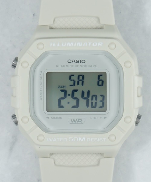 セール】CASIO カシオ：W-218H チープカシオ 腕時計スクエア