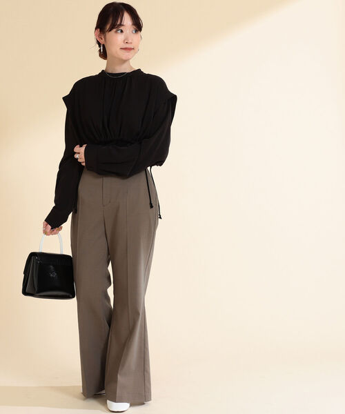 Ray BEAMS（レイビームス）の「Ray BEAMS / チェーン フラップ バッグ（ショルダーバッグ・レディース・その他/ブラック・ONE SIZE）」の22枚目の写真