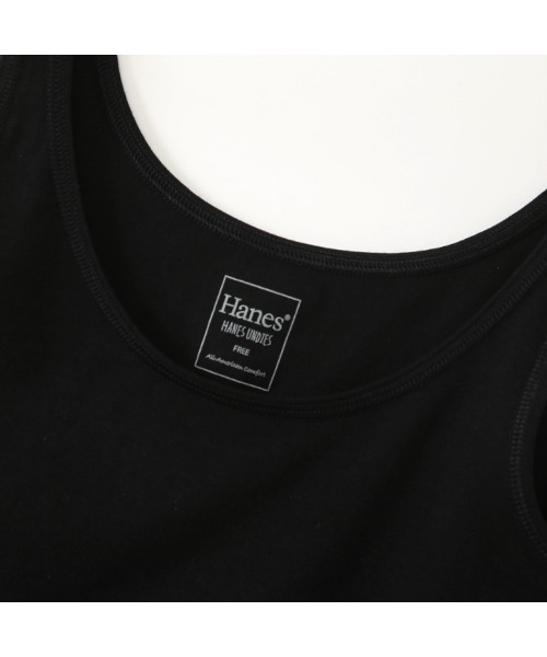 HANES（ヘインズ）の「【Hanes/ヘインズ】レディース HANES UNDIES タミ（キャミソール・レディース・ブラック・FREE）」の3枚目の写真