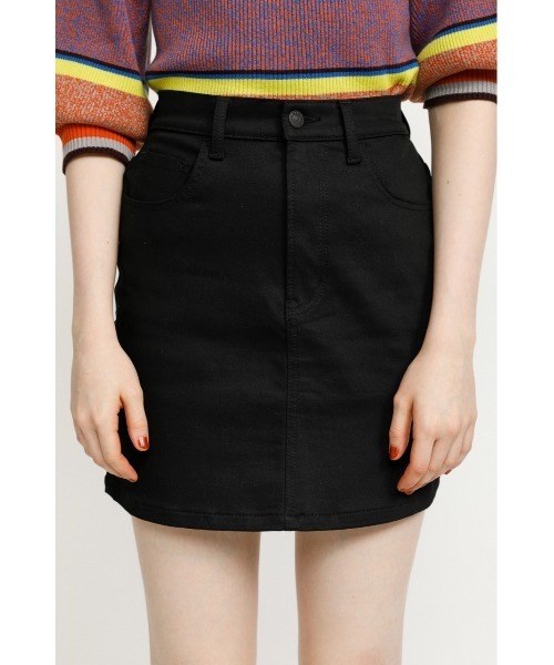 SLY（スライ）の「CALL BLACK S/SKミニスカート（スカート・レディース・ブラック・0/2/1）」の7枚目の写真