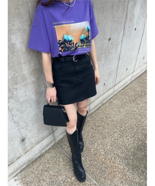 SLY（スライ）の「CALL BLACK S/SKミニスカート（スカート・レディース・ブラック・0/2/1）」の14枚目の写真