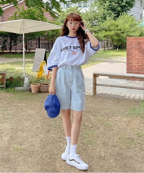 SONA(ソナ)の「SONYUNARA 1987プリント半袖Tシャツ(Tシャツ/カットソー・レディース・ブラック/ライトグレー/クリーム・FREE)」の13枚目の写真