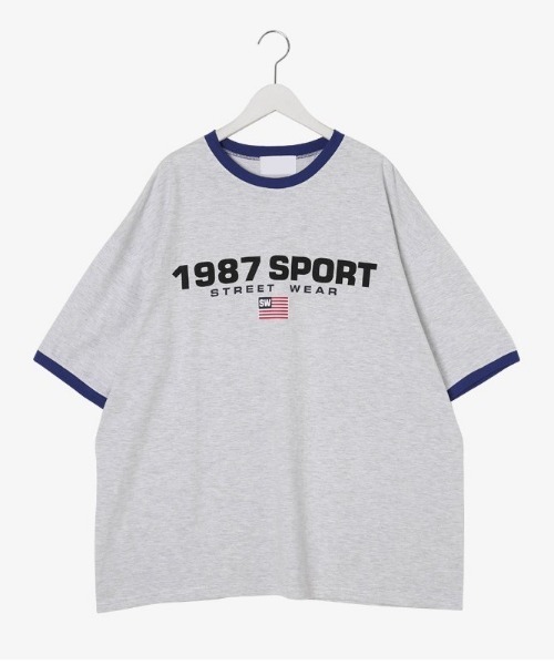 SONA(ソナ)の「SONYUNARA 1987プリント半袖Tシャツ(Tシャツ/カットソー・レディース・ブラック/ライトグレー/クリーム・FREE)」の16枚目の写真