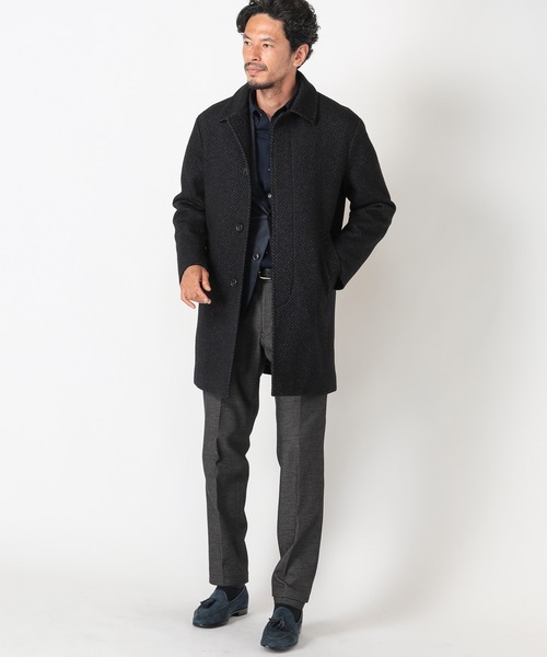 MEN'S BIGI（メンズビギ）の「コットン3本合糸ツイル裏起毛パンツ（その他パンツ・メンズ・ブラック/グレー/レッド/アイボリー・01/02/03/04）」の14枚目の写真