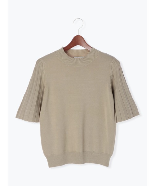 Te chichi（テチチ）の「12G袖プリーツプルオーバー（シャツ/ブラウス・レディース・ブラック/ブラウン/カーキ・ﾌﾘ-）」の12枚目の写真
