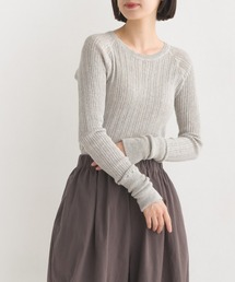 OMNES | ランダムテレコニット クルーネック(ニット/セーター)