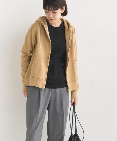 OMNES(オムネス)の「ランダムテレコニット クルーネック(ニット/セーター・レディース・ホワイト/チャコール/グレイッシュベージュ/グレー/ブラック/ブラック系その他/グリーン系その他/ホワイト系その他/オートミール/グレー系その他・FREE)」の19枚目の写真