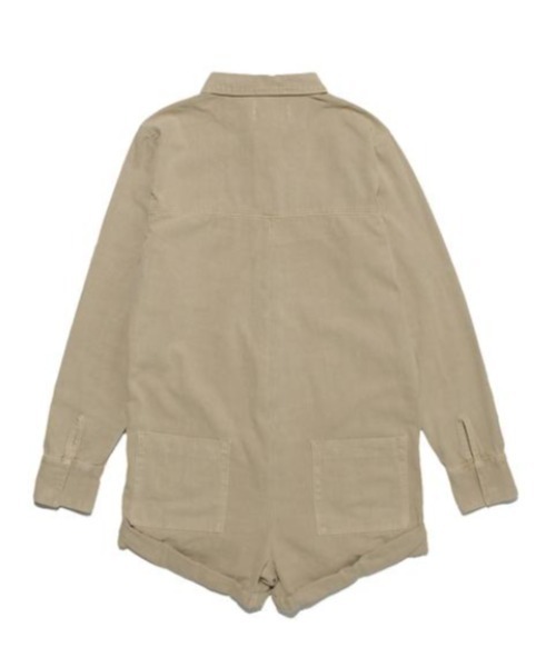 One Tea spoon(ワンティースプーン)の「ONETEASPOON SHORT JUMPSUIT 22423A/22423C(つなぎ/オールインワン・レディース・ブラック/ベージュ・SMALL)」の9枚目の写真