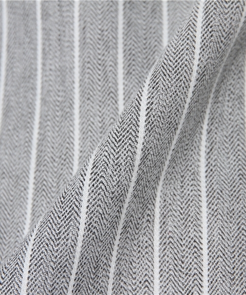 WEGO（ウィゴー）の「WEGO/ストライプミモレスカート（スカート・レディース・グレー系その他/ブルー系その他・FREE）」の12枚目の写真