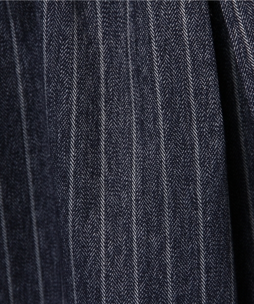 WEGO（ウィゴー）の「WEGO/ストライプミモレスカート（スカート・レディース・グレー系その他/ブルー系その他・FREE）」の13枚目の写真