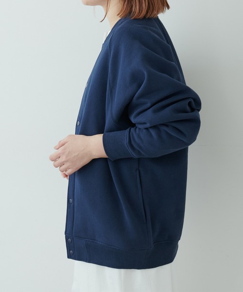 PUAL CE CIN(ピュアルセシン)の「裏起毛ブルゾン(ブルゾン・レディース・モカ/キャメル/ブラック/グレイッシュベージュ/ネイビー/オフホワイト/ピンク/ベージュ・FREE)」の15枚目の写真