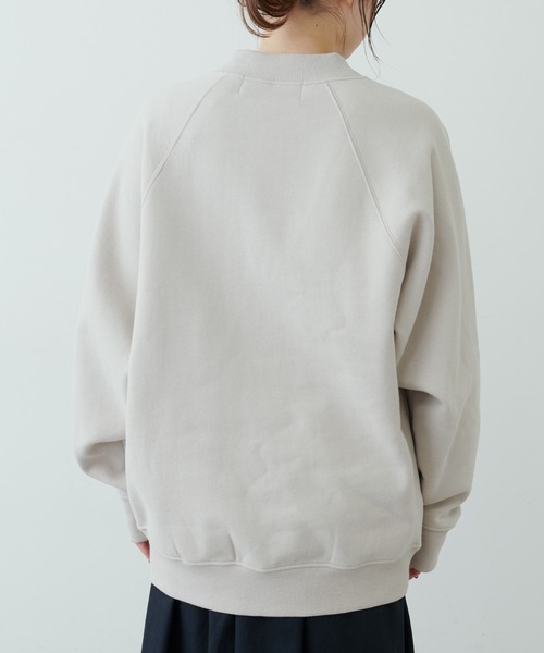 PUAL CE CIN(ピュアルセシン)の「裏起毛ブルゾン(ブルゾン・レディース・モカ/キャメル/ブラック/グレイッシュベージュ/ネイビー/オフホワイト/ピンク/ベージュ・FREE)」の19枚目の写真