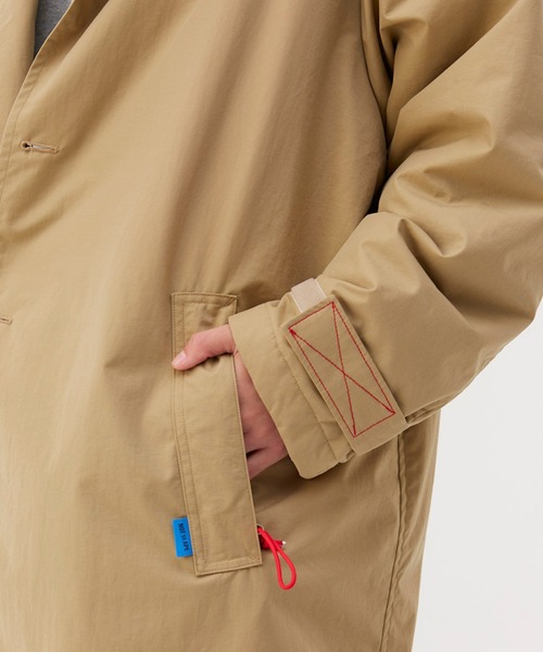 Not So Ape（ノットソーエイプ）の「カラーライニング ステンカラー コート（その他アウター・メンズ・ブラック/ベージュ・FREE）」の11枚目の写真