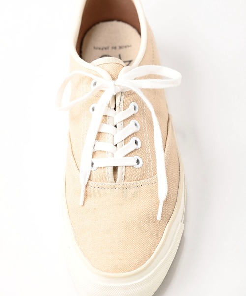 45R(フォーティファイブアール)の「リネンダックのスニーカー(スニーカー・レディース・ベージュ/ホワイト・23cm/25cm)」の12枚目の写真