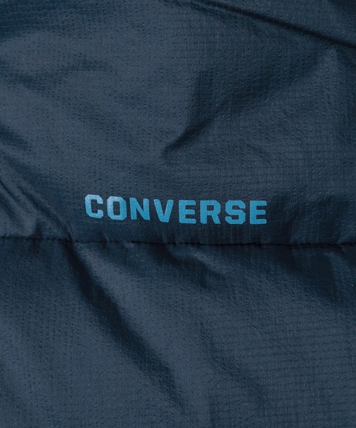 CONVERSE(コンバース)の「【CONVERSE/コンバース】 フードダウンジャケット/ダウン80%・フェザー20%/600フィルパワー/防風/撥水(ダウンジャケット/コート・メンズ・ブラック/ネイビー/オリーブ・M/L/XL)」の4枚目の写真