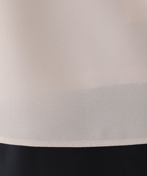 GLOBAL WORK(グローバルワーク)の「ボウタイフウブラウス/236493(Tシャツ/カットソー・レディース・ホワイト/ライトベージュ/ライトピンク/ライトグリーン/その他・LARGE/MEDIUM)」の10枚目の写真