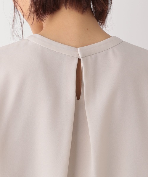GLOBAL WORK(グローバルワーク)の「ボウタイフウブラウス/236493(Tシャツ/カットソー・レディース・ホワイト/ライトベージュ/ライトピンク/ライトグリーン/その他・LARGE/MEDIUM)」の12枚目の写真