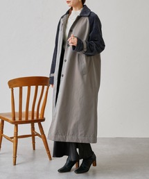 prose verse | コール天切替ステンカラーコート(ステンカラーコート)