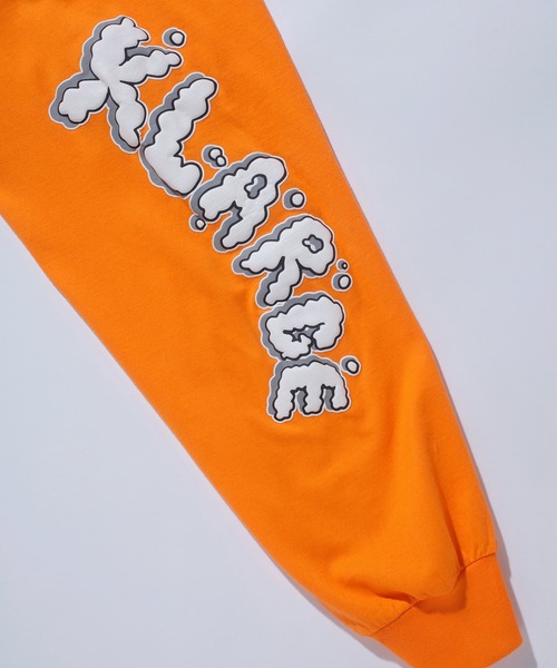 XLARGE（エクストララージ）の「BOOTS HOUSE L/S TEE（Tシャツ/カットソー・メンズ・ホワイト/オレンジ/ブラック・S/M/L/XL）」の11枚目の写真