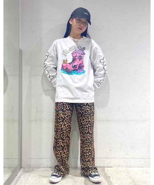XLARGE（エクストララージ）の「BOOTS HOUSE L/S TEE（Tシャツ/カットソー・メンズ・ホワイト/オレンジ/ブラック・S/M/L/XL）」の19枚目の写真