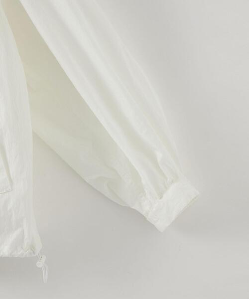 美品 CITEN ボリュームギャザーブルゾン フーディー ゆったり モカ CITEN（シテン）の「＜CITEN（シテン）＞ボリュームギャザー