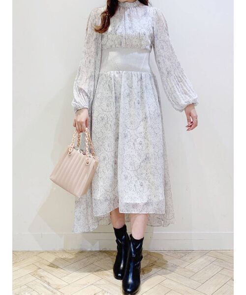 MERCURYDUO(マーキュリーデュオ)の「2WAYスクエアプリーツバッグ(ハンドバッグ・レディース・オフホワイト/ピンク・FREE)」の19枚目の写真