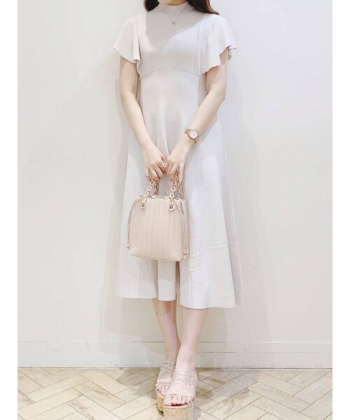 MERCURYDUO(マーキュリーデュオ)の「2WAYスクエアプリーツバッグ(ハンドバッグ・レディース・オフホワイト/ピンク・FREE)」の16枚目の写真