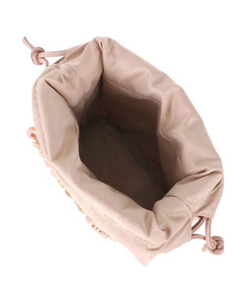 MERCURYDUO(マーキュリーデュオ)の「2WAYスクエアプリーツバッグ(ハンドバッグ・レディース・オフホワイト/ピンク・FREE)」の8枚目の写真