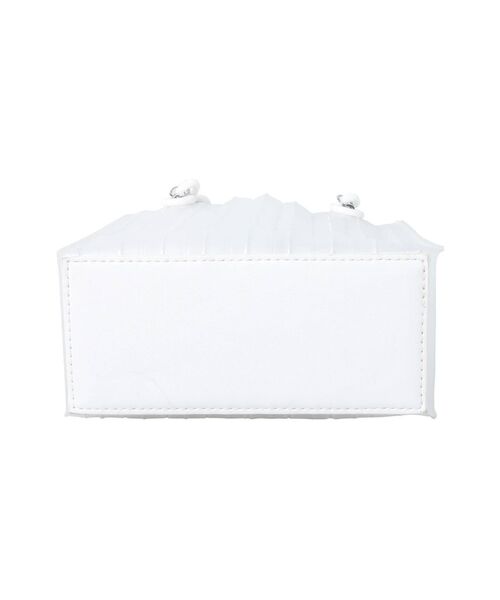 MERCURYDUO(マーキュリーデュオ)の「2WAYスクエアプリーツバッグ(ハンドバッグ・レディース・オフホワイト/ピンク・FREE)」の9枚目の写真