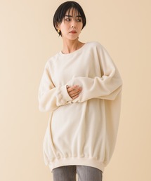【KATHARINE ROSS】Dignite collier ふわかるあったかフリースビッグプルオーバー