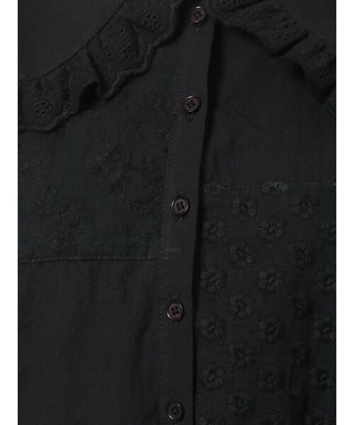 merry jenny（メリージェニー）の「レースパッチワークワンピース（ワンピース・レディース・ブラック/オフホワイト/ブルー・FREE）」の9枚目の写真