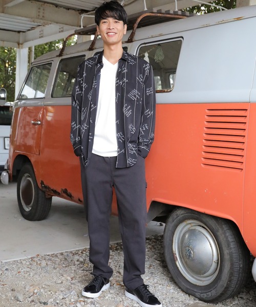 UNION STATION（ユニオンステーション）の「カツラギイージーペインターパンツ（その他パンツ・メンズ・ブラック/オフホワイト/グリーン・S/M/L）」の4枚目の写真