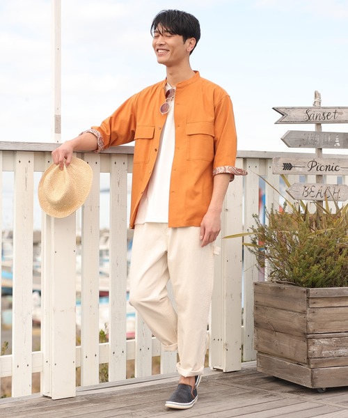 UNION STATION（ユニオンステーション）の「カツラギイージーペインターパンツ（その他パンツ・メンズ・ブラック/オフホワイト/グリーン・S/M/L）」の15枚目の写真